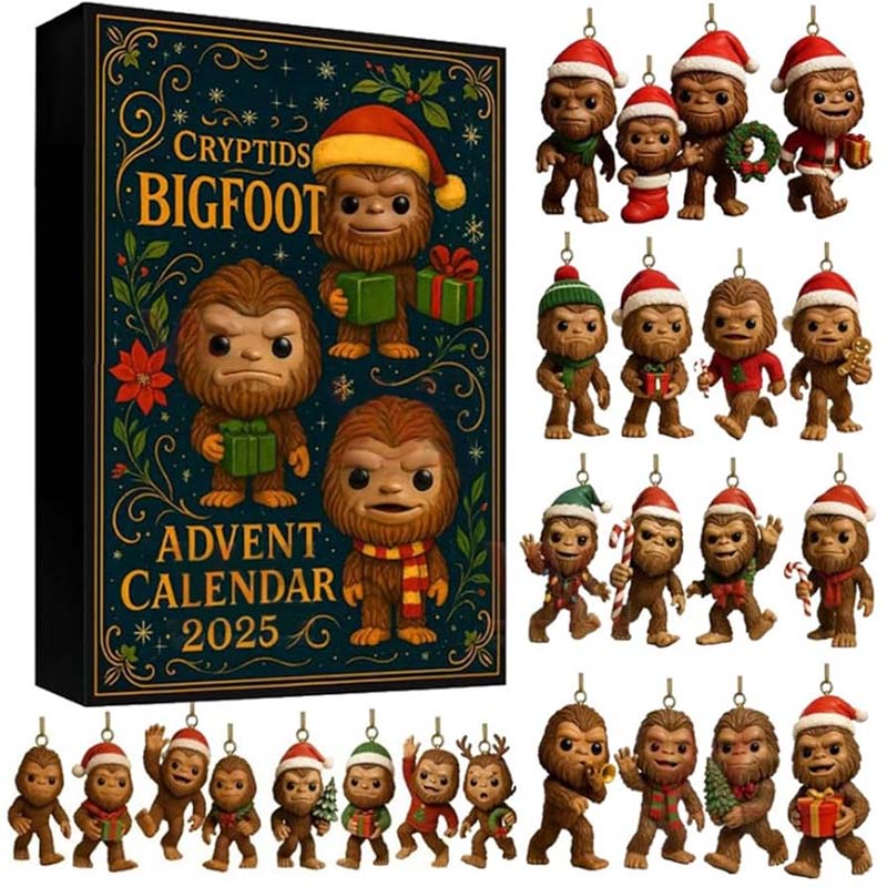 🎄✨ Christmas Bigfoot Countdown Blind Box ✨🎄