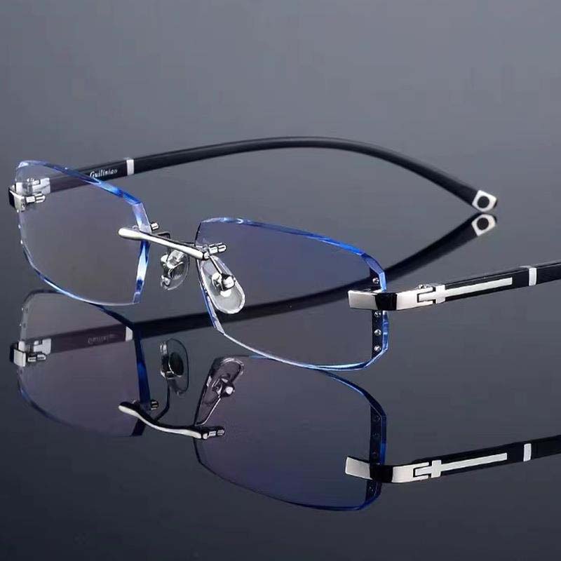 High hardness anti-blue light reading glasses, dual-purpose