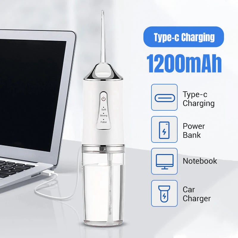 🦷 Portable Oral Irrigator Water Flosser