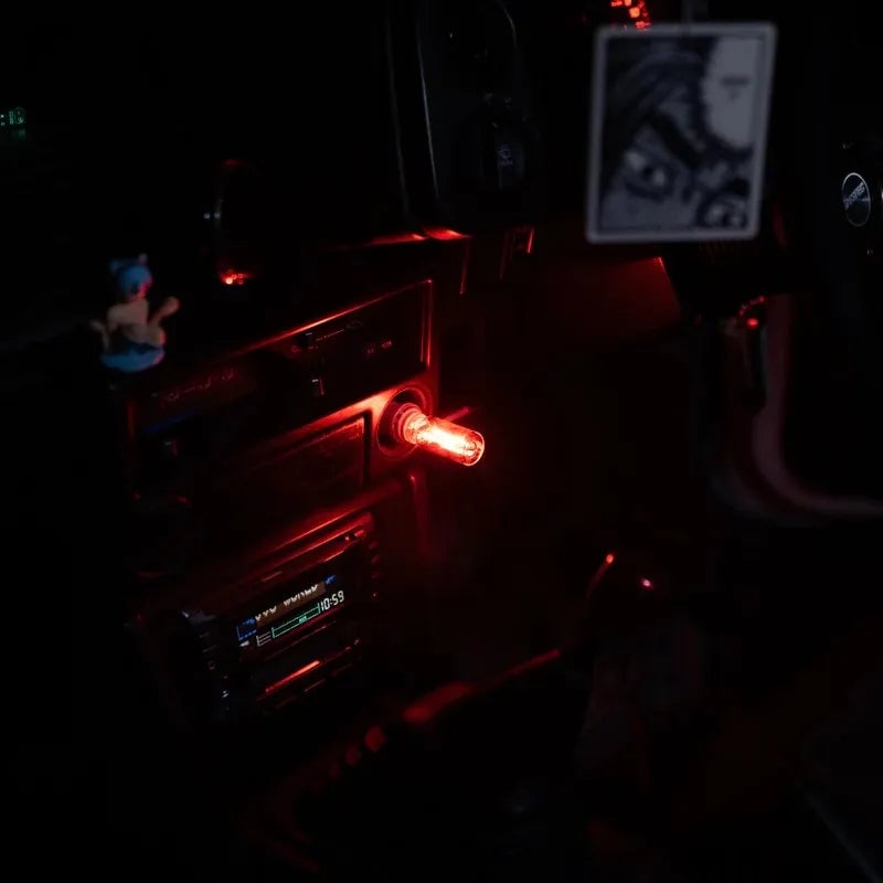 Retro car lamp night ligh