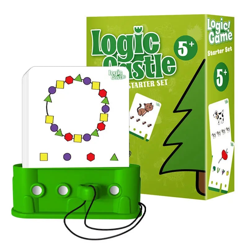 🎁Last Day 49% OFF - 🏰✨ Montessori Logic Castle
