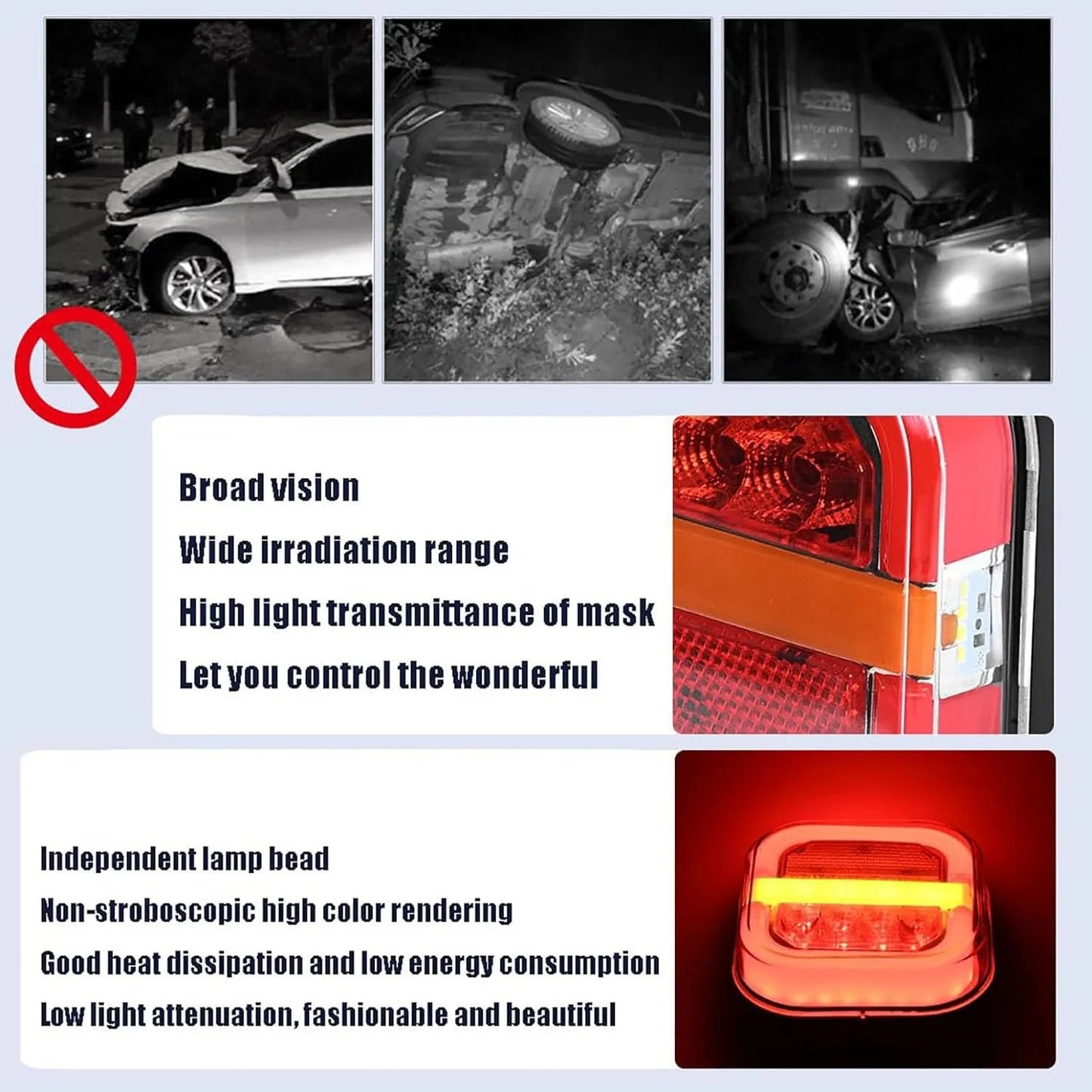 🔥LAST DAY – 49% OFF🔥LED Dual-color Square Lights For Trucks And Vans
