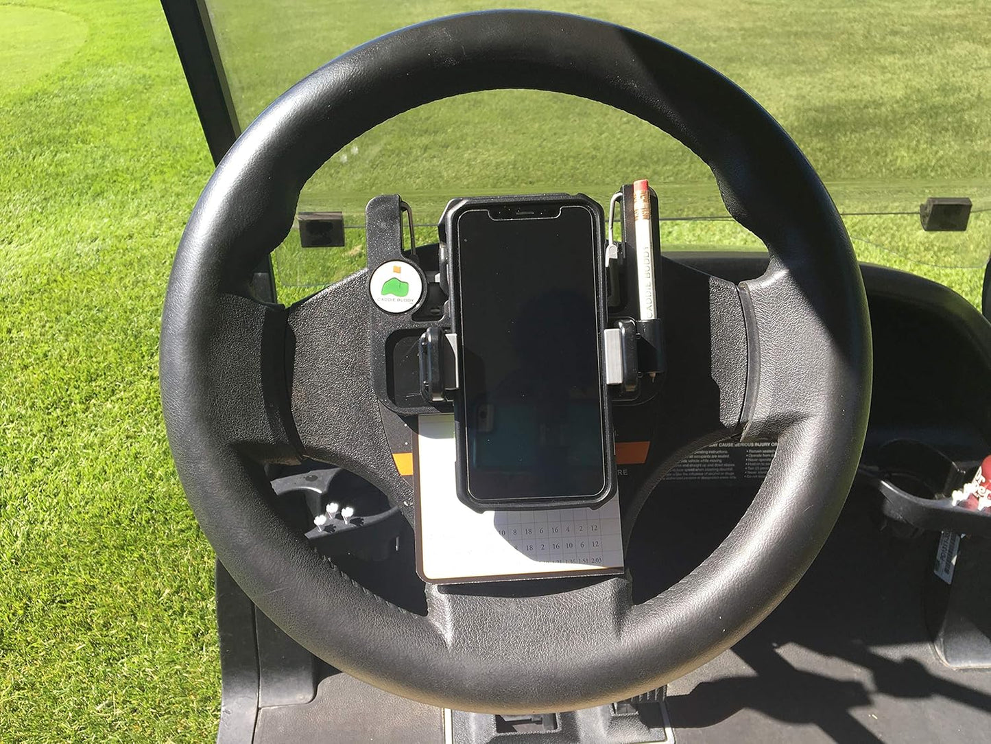 🔥Hot Sale 49% OFF - 🌟⛳ Golf cart steering wheel phone holder(✨Suitable for any phone model)