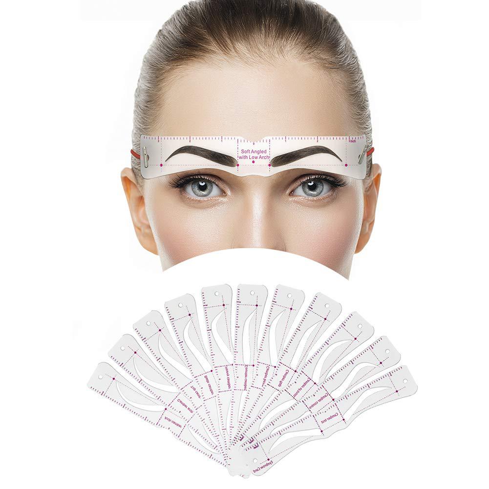 ✨ 12-in-1 Eyebrow Stencil Kit – Perfect Brows In Seconds