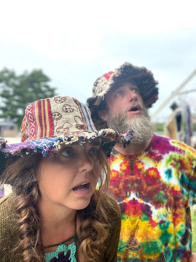 🏆Limited Time Sale 49% OFF🎩🍄Frayed Patchwork Bucket Hat(✨Shapeable Brim One-of-a-Kind Style)