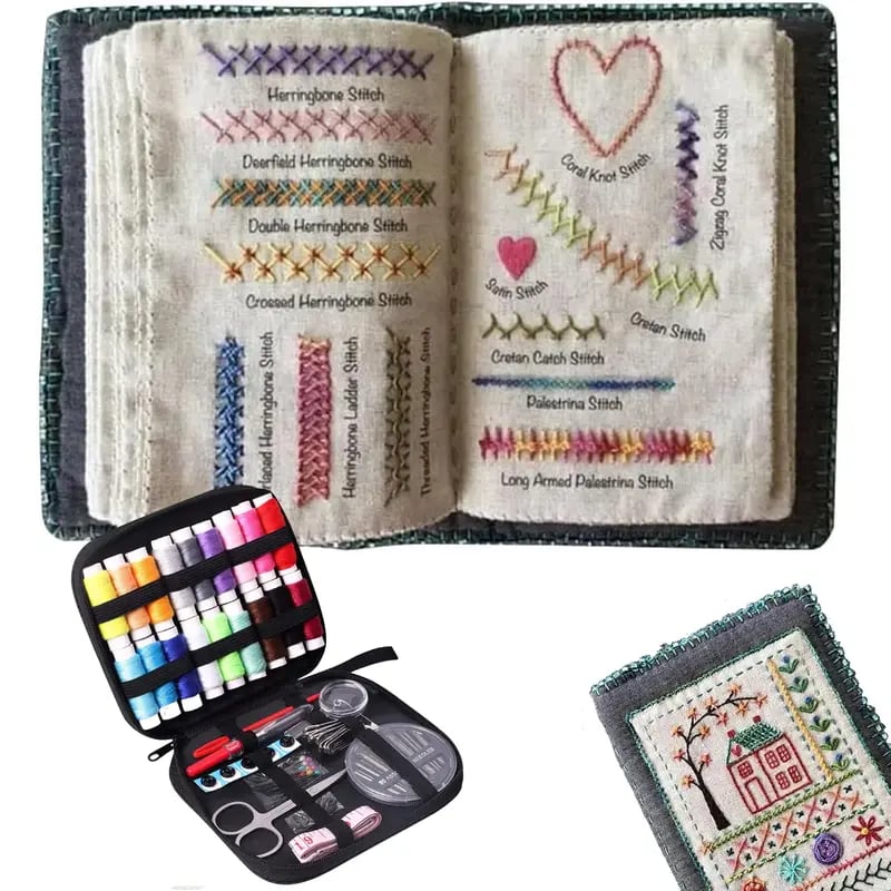 🔥LAST DAY ON SALE✨All-in-One Embroidery Stitch Book