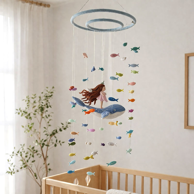 Ocean Little Fish Wind Chime DIY Kit — Hand-Craft Your Own Floating Underwater World