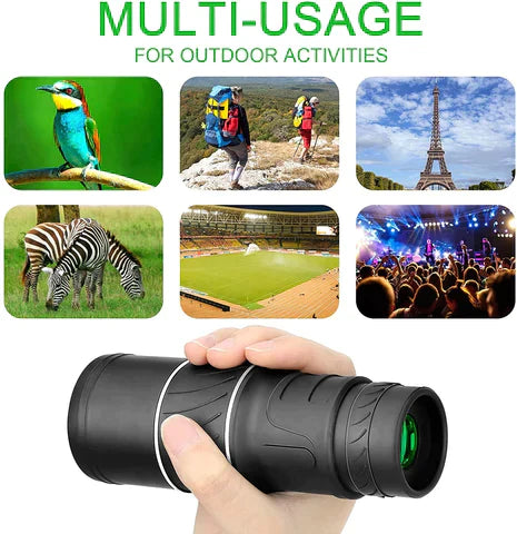 ✨See the invisible✨16X52 Monocular bifocal optical zoom telescope