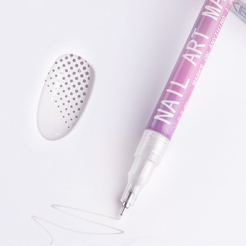 Professional nail art pen set with 12 colour