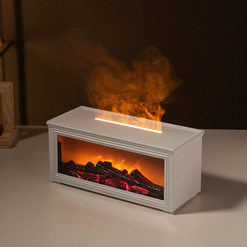 Humidifier With Vintage Fireplace