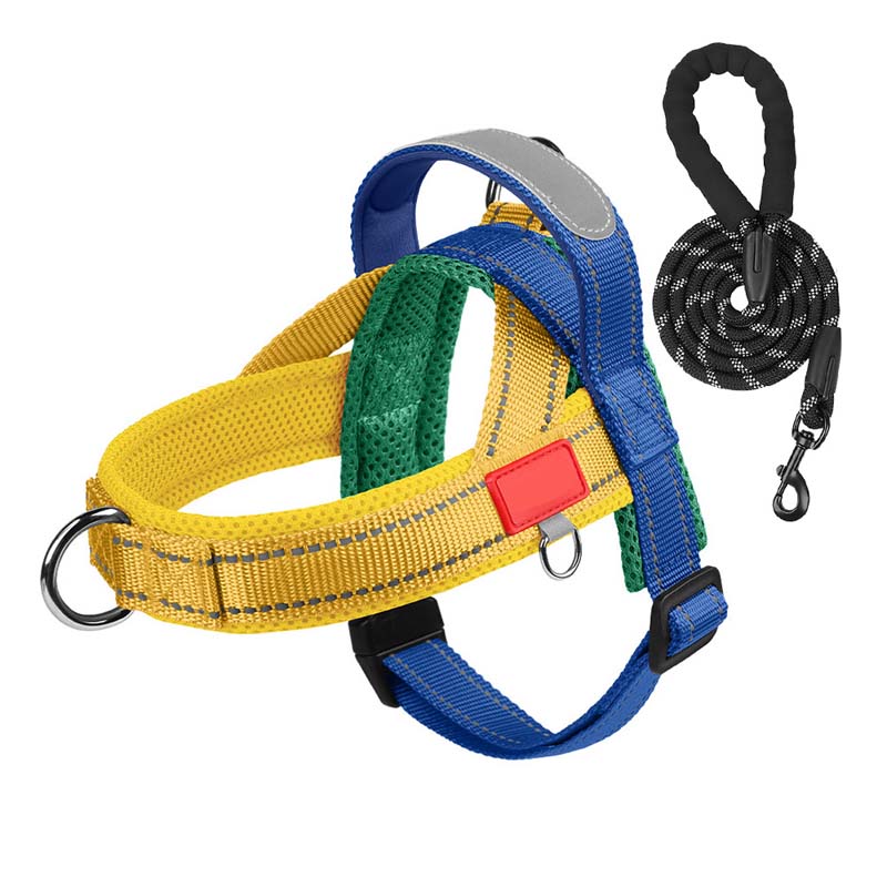Dog harness + free leash 1.5 m x 1.0 m