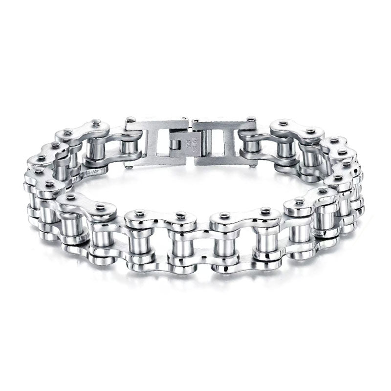 Bicycle Titanium Steel Motorcycle Chain Bracelet
