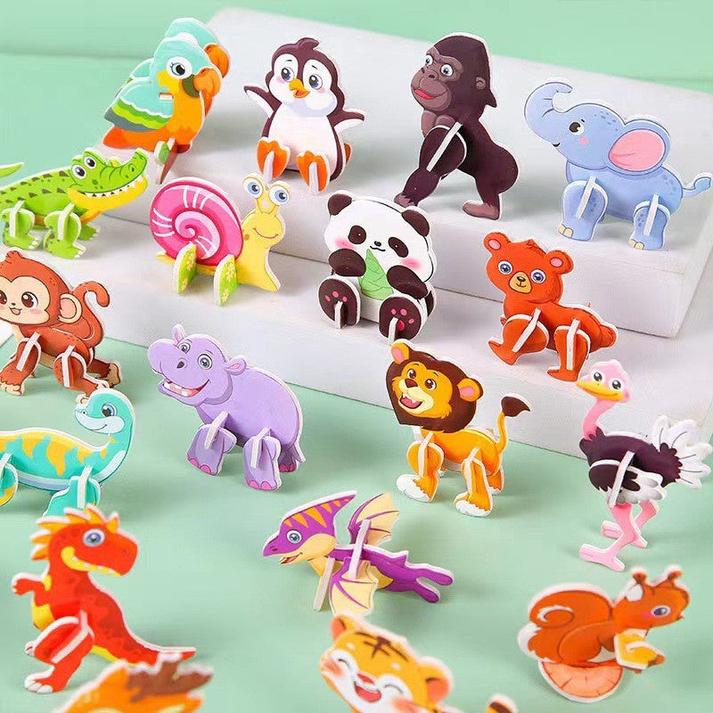 🦋 3D Creative Creature Puzzles