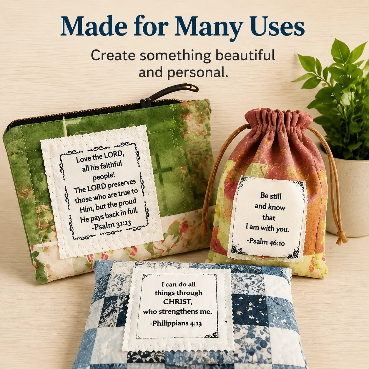 🎁Last Day 60% OFF - Pocket Prayers Fabric Panel