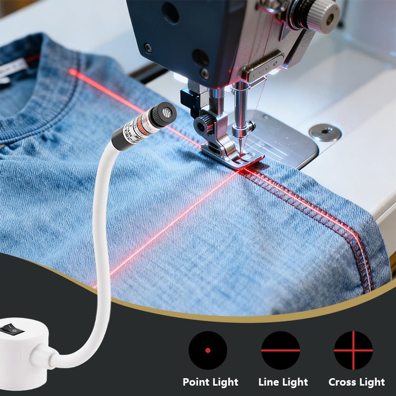 ✨🧵 Laser Quilting Guide – Magnetic sewing laser for straight seams and precise patterns
