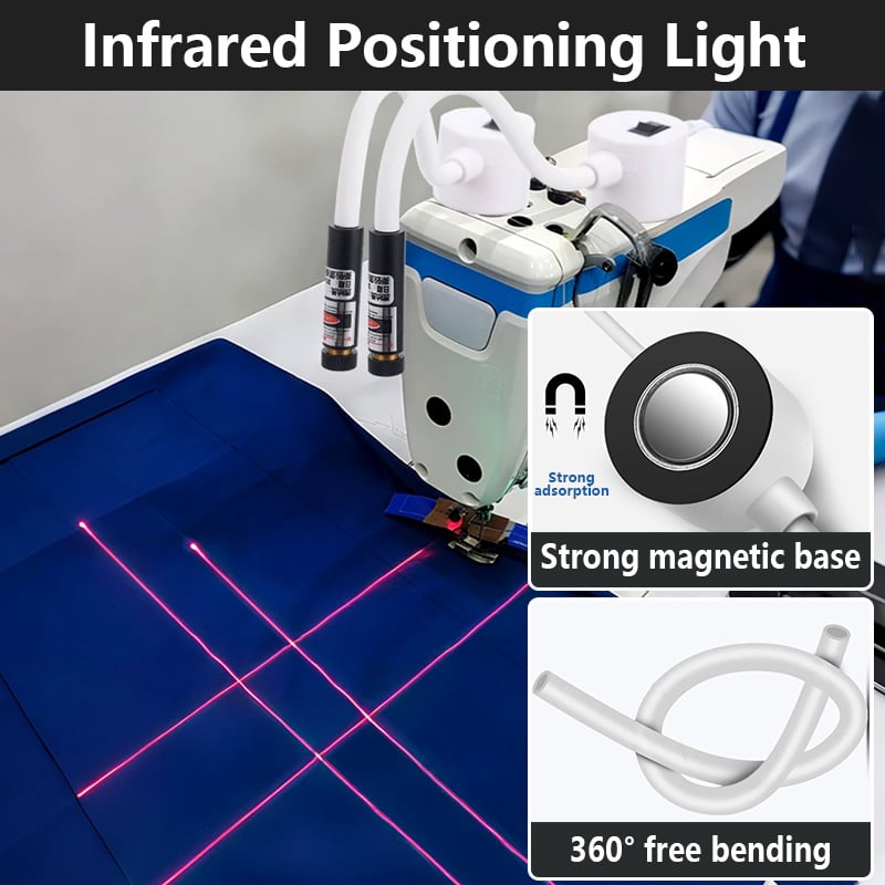✨🧵 Laser Quilting Guide – Magnetic sewing laser for straight seams and precise patterns