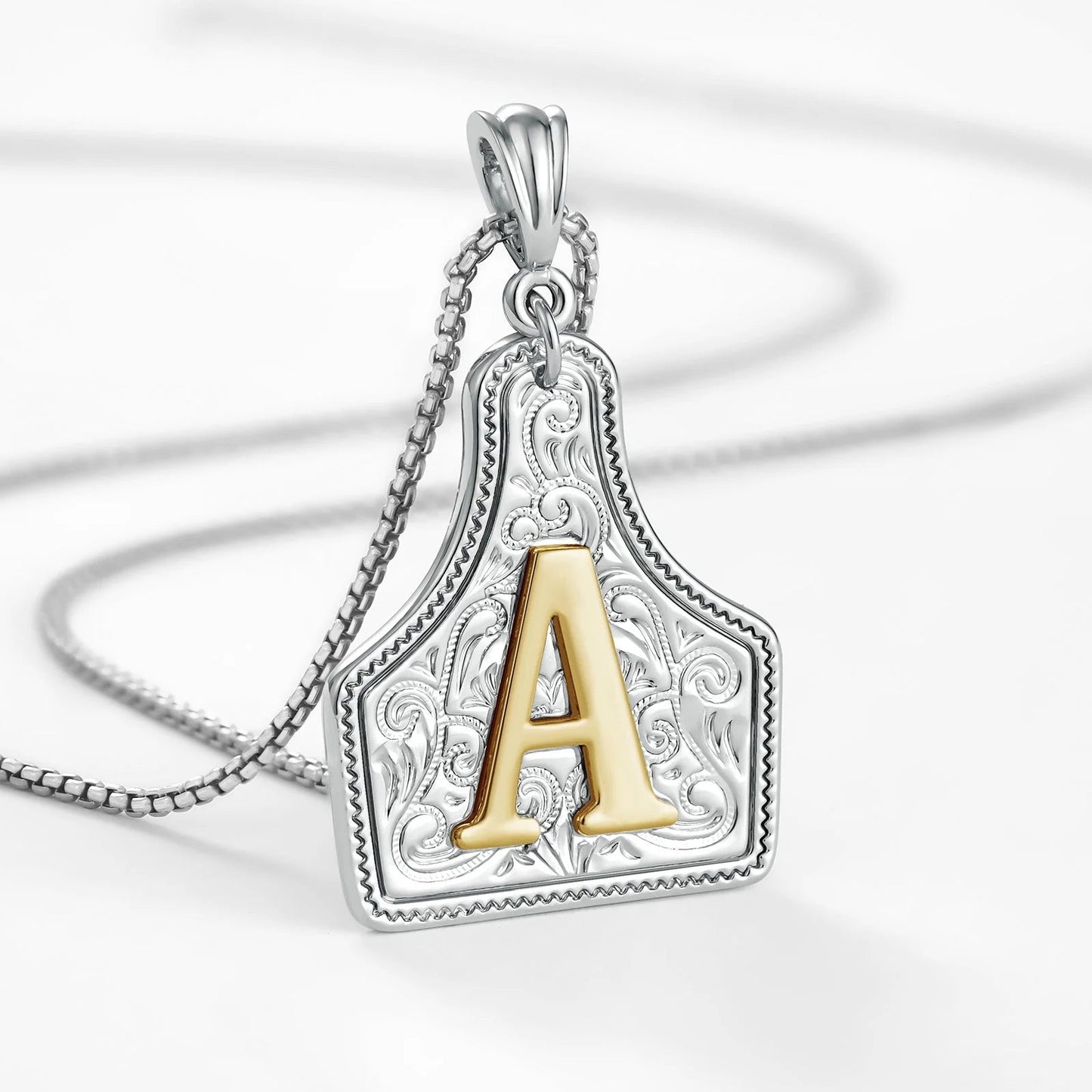 🤠Cowboy Hat Box & Letter Necklace🌵
