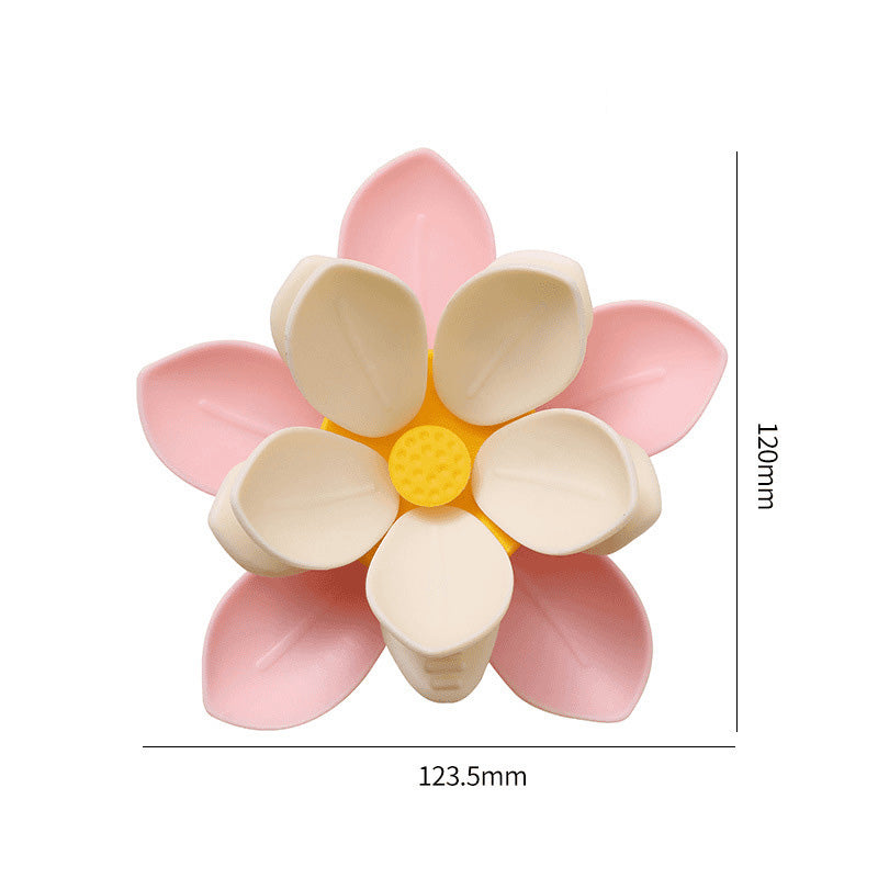 🌸Magnetic chip clips in the shape of cherry blossoms and lotus flowers, decorative fridge magnet