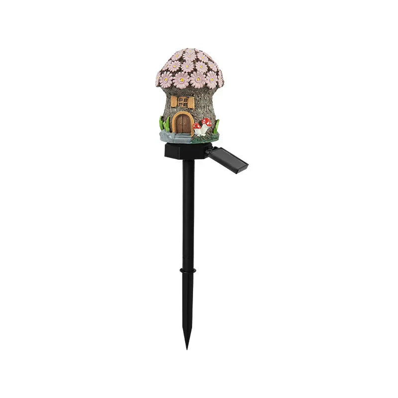 🔥Big Sale - 50% OFF🔥Solar Fairy-Tale Mushroom Cottage Garden Light – Magical LED Outdoor Decor for Gardens, Pathways & Cozy Backyard Spaces 🍄✨