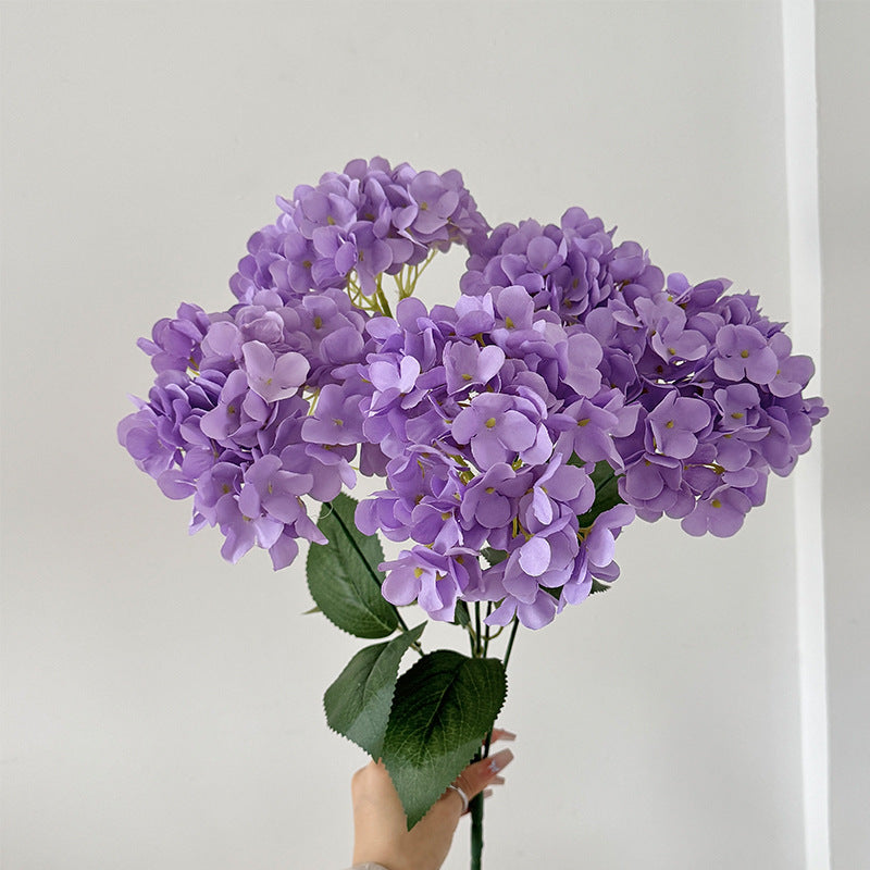 Artificial hydrangeas