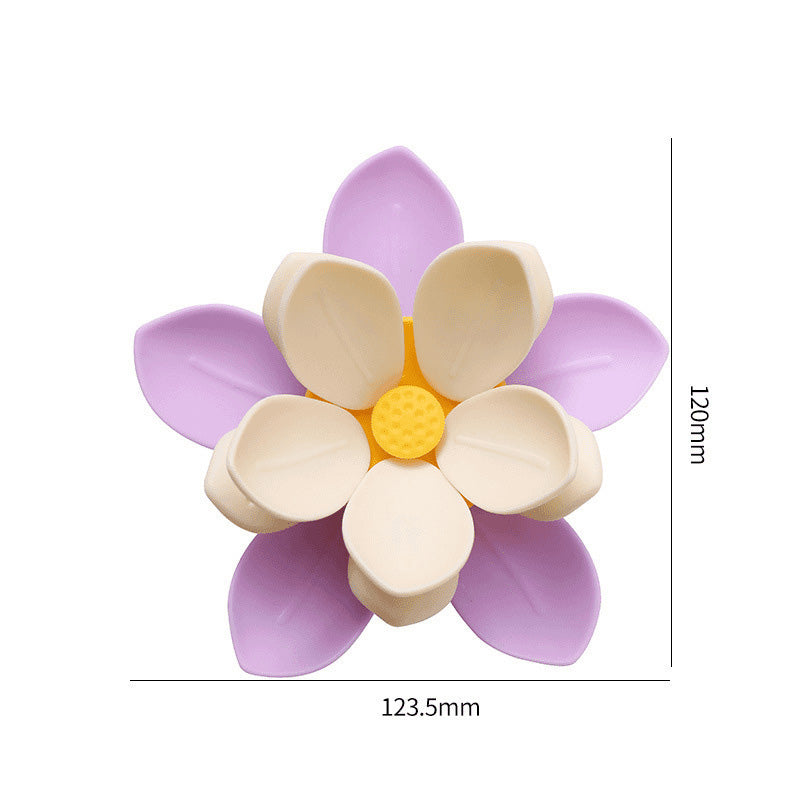 🌸Magnetic chip clips in the shape of cherry blossoms and lotus flowers, decorative fridge magnet