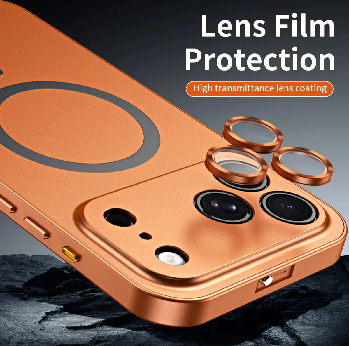 ✨17-13🔥Magnetic Aluminum Frame Case For Iphone