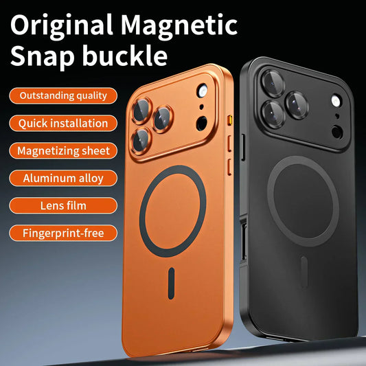 ✨17-13🔥Magnetic Aluminum Frame Case For Iphone
