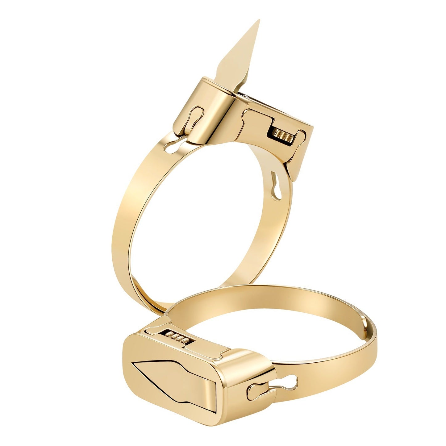 💍Metal Self Defense Ring Knife