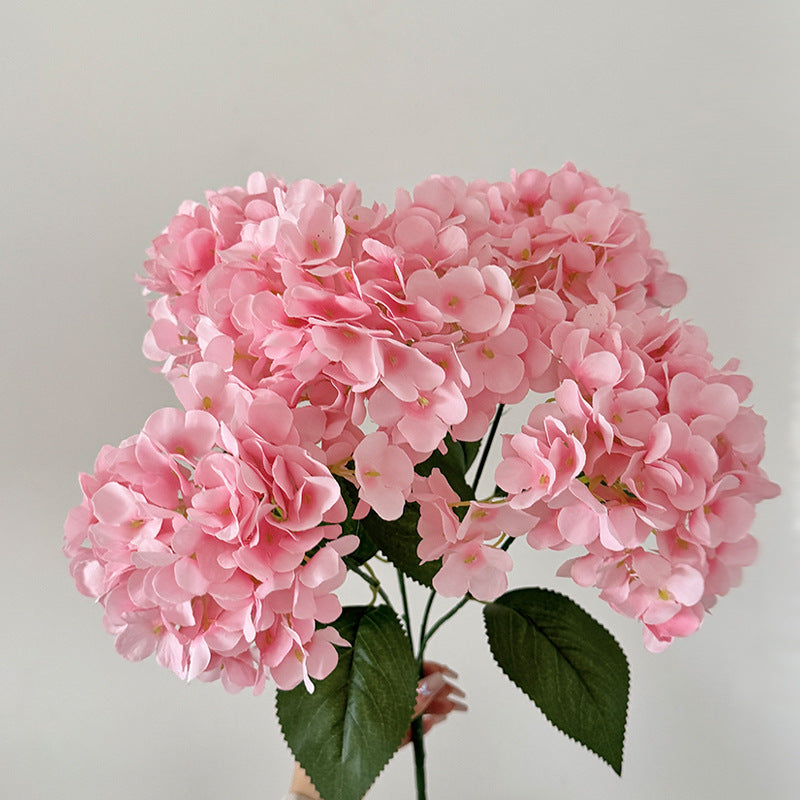 Artificial hydrangeas