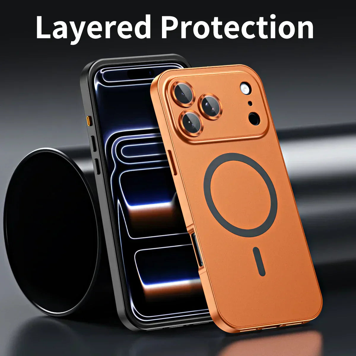 ✨17-13🔥Magnetic Aluminum Frame Case For Iphone
