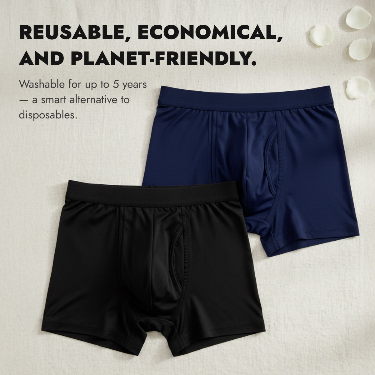 🎁Last day: buy 1, get 2 packs🔥Men's Ultra Plus incontinence boxer shorts
