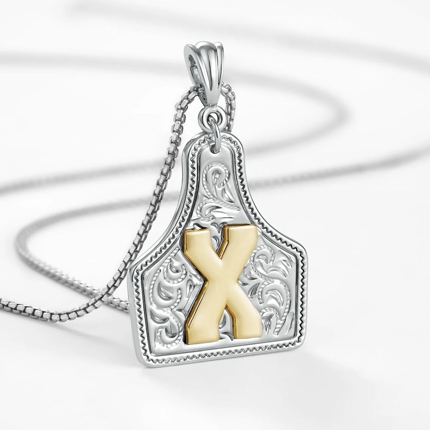 🤠Cowboy Hat Box & Letter Necklace🌵