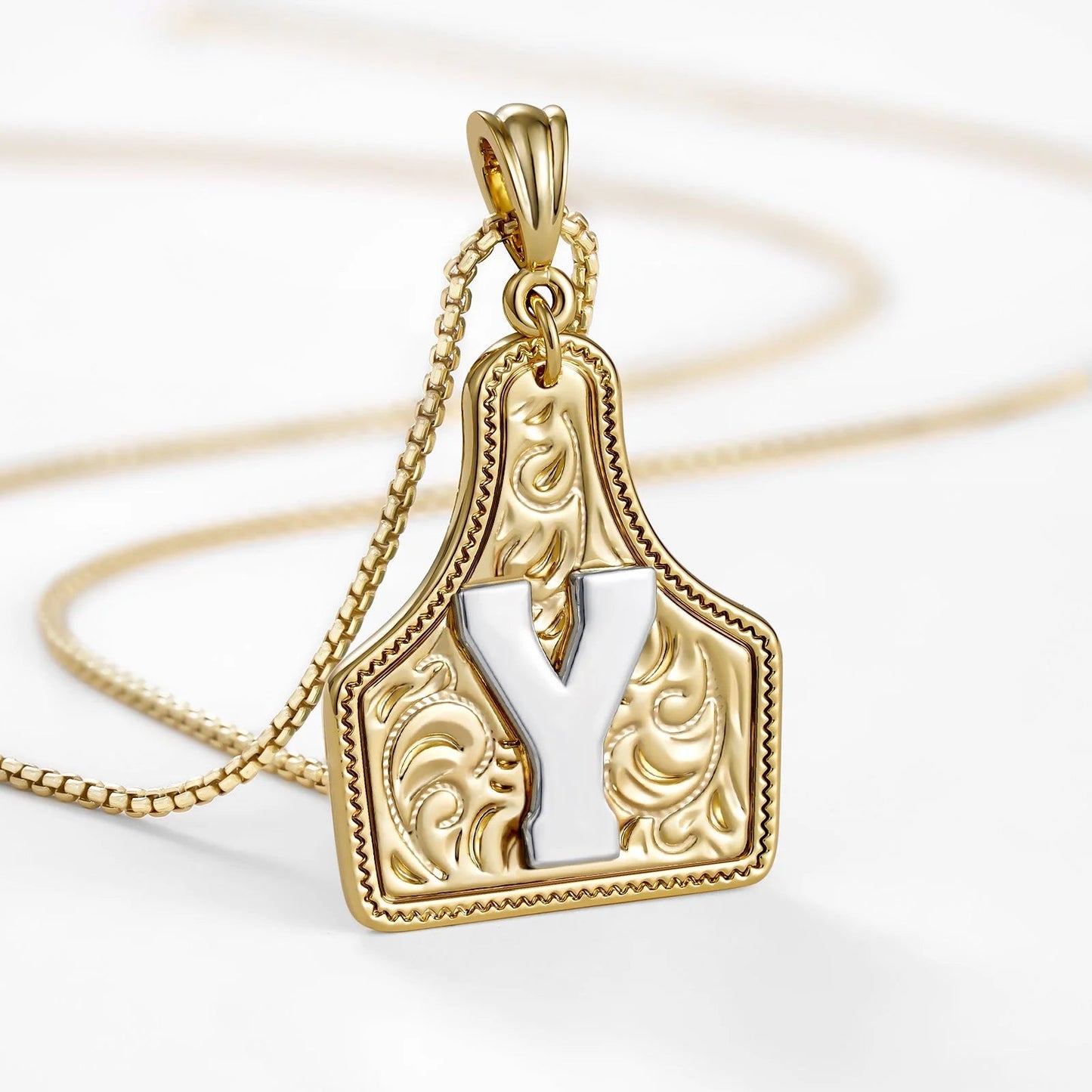 🤠Cowboy Hat Box & Letter Necklace🌵
