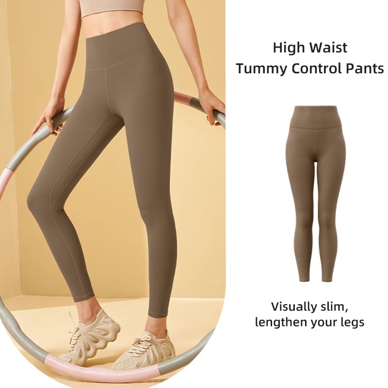 🎁Last day 49% off🔥High-waisted tummy control and body shaping workout leggings