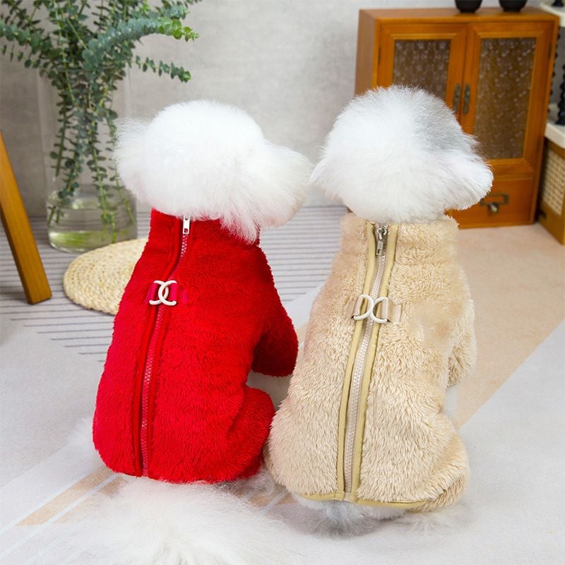 🐶Winter dog jumpsuit with zip at the back/🐶Winter dog jumpsuit with zip at the back
