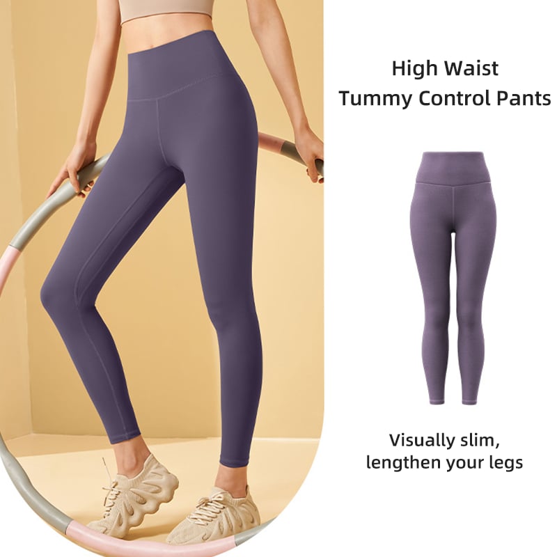 🎁Last day 49% off🔥High-waisted tummy control and body shaping workout leggings