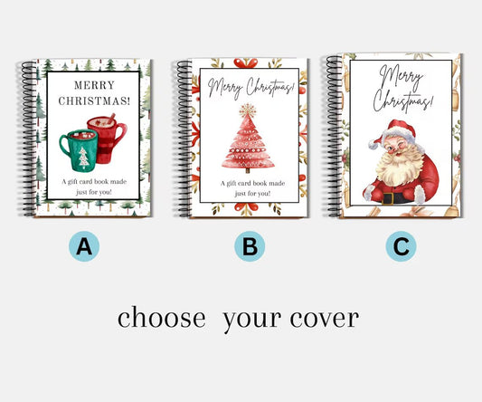 🎄📚Christmas Gift Card Book 🎁Surprises On Every Page📚Hardcover & Durability Line