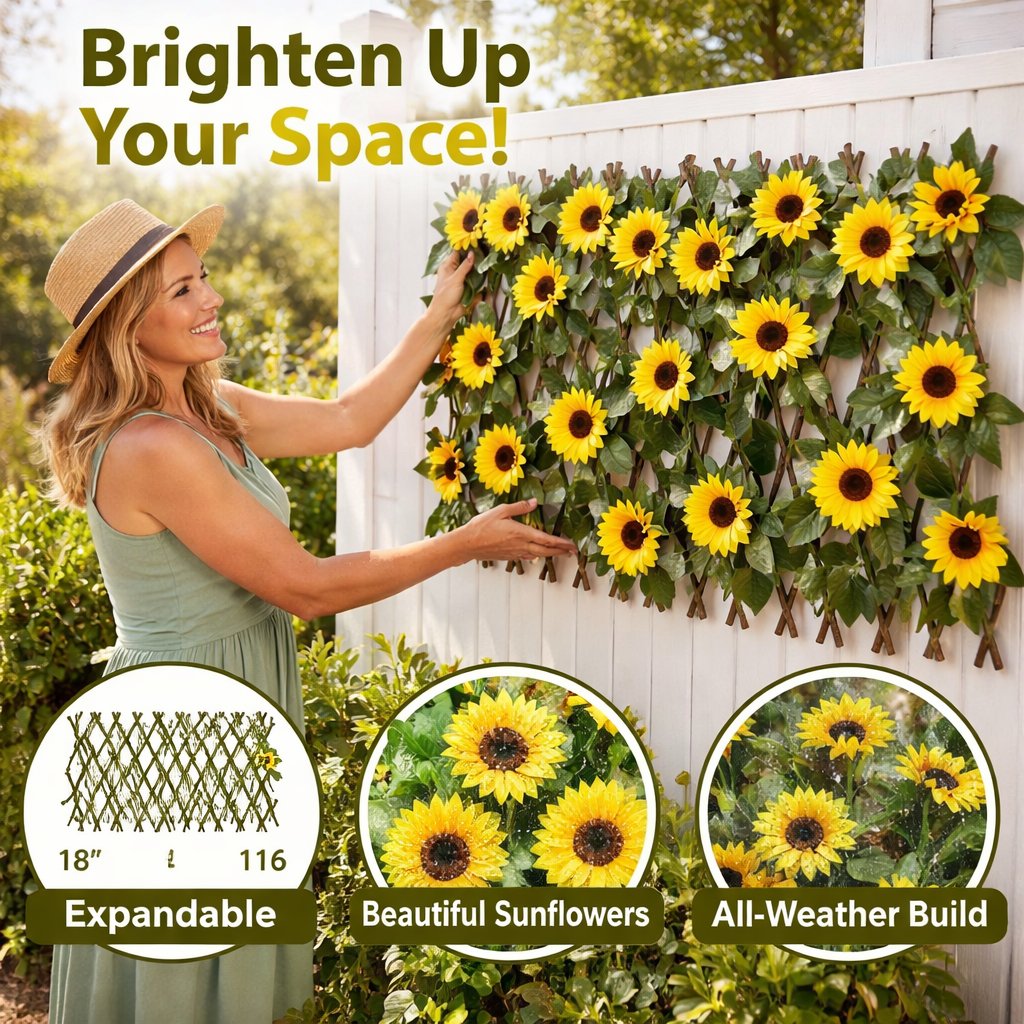 🌿 Expandable Artificial Fence