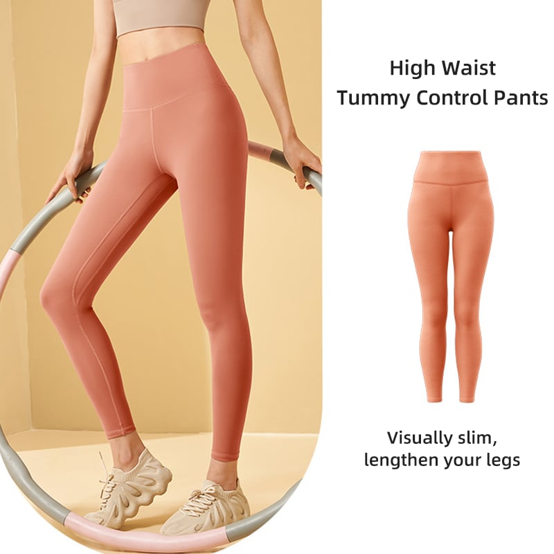 🎁Last day 49% off🔥High-waisted tummy control and body shaping workout leggings
