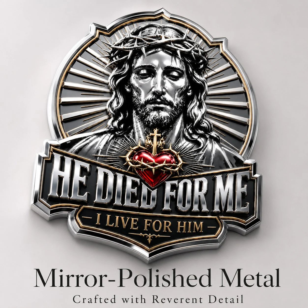 🔥Last Day 49% OFF🔥He Died For Me Emblem