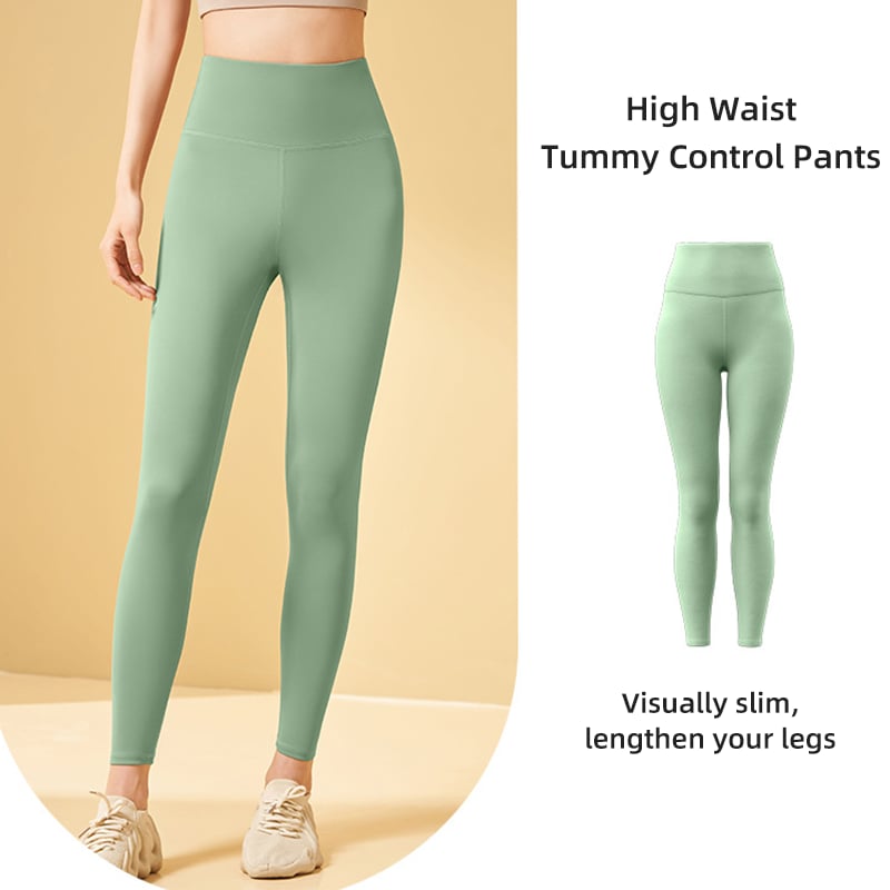 🎁Last day 49% off🔥High-waisted tummy control and body shaping workout leggings