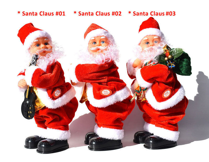 Electric dance musical Santa Claus/Electric hip shaking Santa Claus
