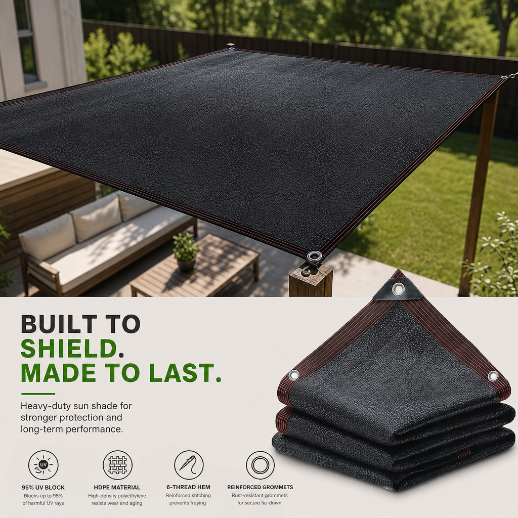 Beat the Summer Heatwave: Transform Your Sun-Drenched Patio into a Cool, Shaded Oasis! ☀️➡️🏡