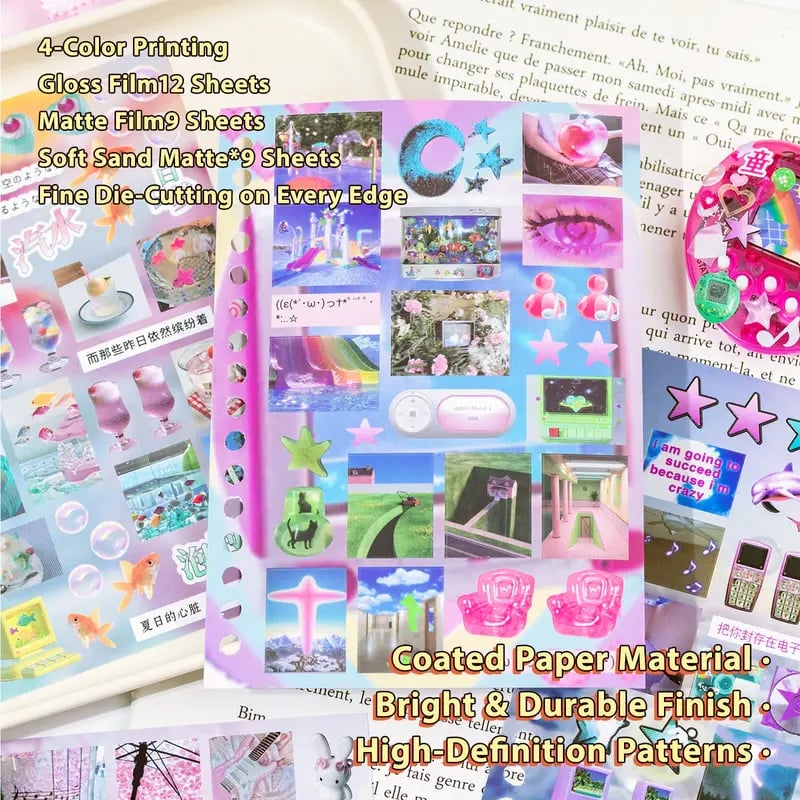 🔥Last Day 50% OFF - Dreamcore Aesthetic Sticker Book
