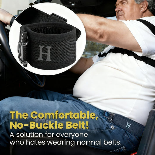 Tactical metal hook with elastic belt