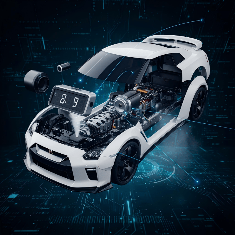 ⏰Hypercar Alarm Clock🏎️Realistic Engine and Light Effect