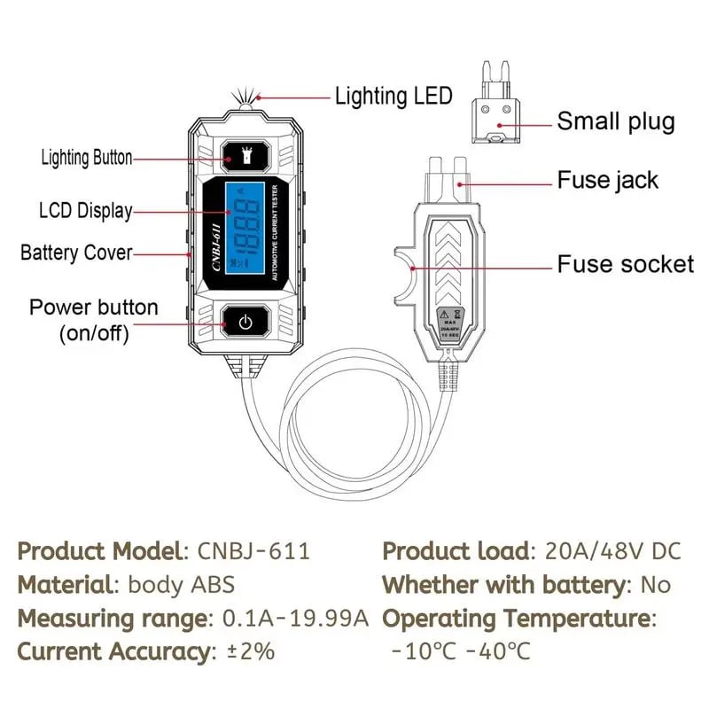 🔥Last day of sale - 🚗✨Fault probe for car circui