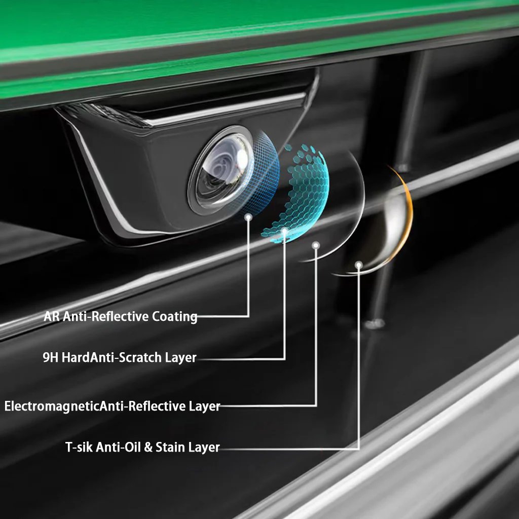 Car Camera Lens Cover — Clear, Weatherproof, Anti-Glare