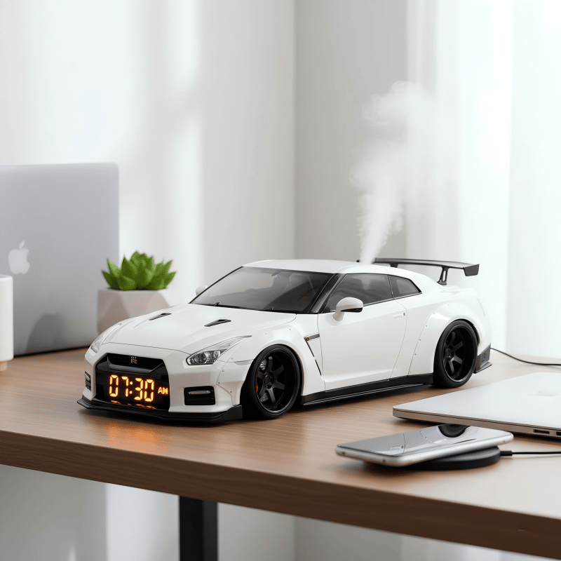 ⏰Hypercar Alarm Clock🏎️Realistic Engine and Light Effect