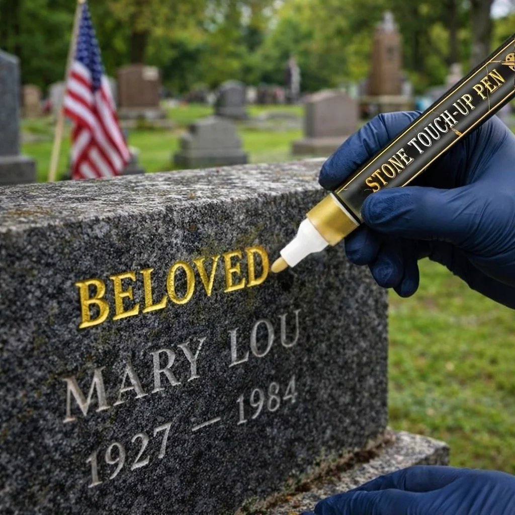 🐦A gold pen for restoring faded gravestone inscription